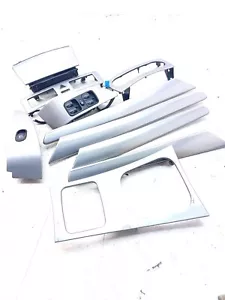 Mercedes-Benz C W203 Interior Aluminium Trim Set A2037201922 A2037202122 - Picture 1 of 15