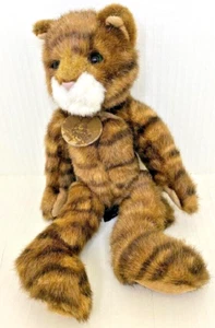 Peluche Russ Tabatha Tigre Rayas Gato 12 Pulgadas Colección Heartcraft Gatito de Peluche - Imagen 1 de 7