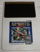 Turbo grafx 16 Tv sports football