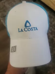 Nike Golf Fitted Hat Cap La Costa Club L/XL Blue NWT - Picture 1 of 6