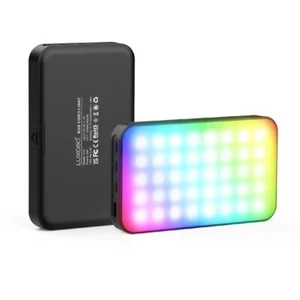 LUXCEO V10 RGB Full Color Mini Video Light Pocket Fill Light Panel Rechargable - Picture 1 of 6
