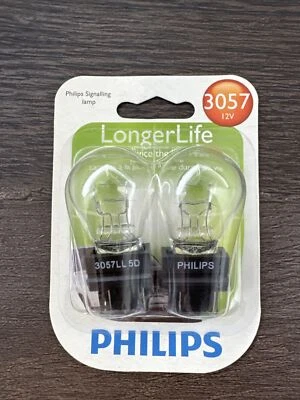 Philips 3057LLB2 LongerLife Lámpara Trasera Bombilla 3057 - PACK DE 2 Foto 1 de 2
