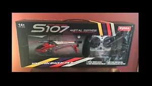 SYMA S107 GYROSCOPES SYSTEM METAL SERIES INFRARED RC MINI HELICOPTER - Picture 1 of 6