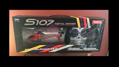 SYMA S107 GYROSCOPES SYSTEM METAL SERIES INFRARED RC MINI HELICOPTER  - Image 1 of 4