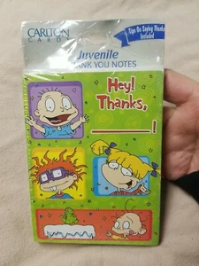 Vintage Rugrats Nickelodeon Dankeskarten mit Umschlägen NEU 10 Stück - Bild 1 von 4