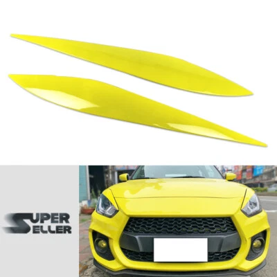 2023 Fits Suzuki Swift 3rd Hatchback Headlight Eyelid Eyebrow Cover Painted #ZFT - Image 1 of 4