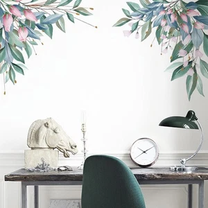 Adesivo Parete Cameretta Decorazione PVC Pianta Fiore Vinile Arte Ecologico New - Foto 1 di 10