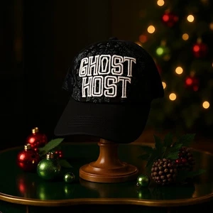 Disney Parks The Haunted Mansion GHOST HOST Trucker SnapBack Mütze Erwachsene Einheitsgröße - Bild 1 von 8