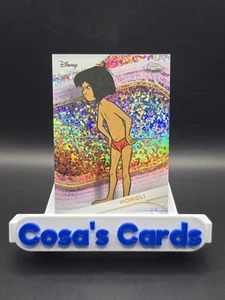 MOWGLI 2025 TOPPS CHROME DISNEY #105 MINI DIAMONDS REFRACTOR JUNGLE BOOK - Picture 1 of 2