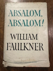ABSALOM, ABSALOM! HC/DJ BUCH von William Faulkner, Modern Library #271, 1964 - Bild 1 von 13