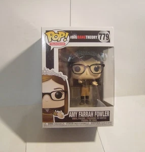 FUNKO POP 779 AMY FARRAH FOWLER with Tiara Big Bang Theory FIGURE IN BOX - Picture 1 of 2