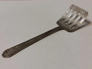 Sterling Slotted Sardine Server National Silver Co Marianne - Picture 1 of 4