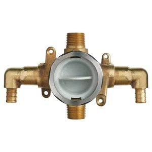 American Standard RU107E 1/2" PEX Flash Shower Rough-In Valve Universal Outlets - Picture 1 of 6