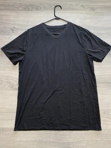 T-shirt Lululemon uomo scollo a V performance elasticizzata manica corta nera taglia M? - Foto 1 di 6