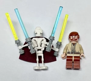 Lego Minifigures 7255 General Grievous w/Cape Obi-Wan Kenobi - Picture 1 of 2
