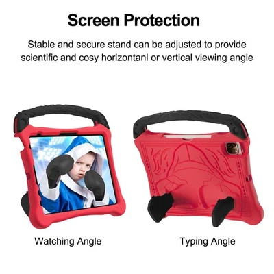 For iPad 10th Gen & 11th A16 Cute Boxing Stand Case W/Shoulder Strap Xmas Gift - Image 1 of 4