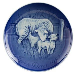 ROYAL COPENHAGEN BING&GROUNDAHL MUTTERTAGSTELLER 1987 ORIGINAL PORZELLAN - Bild 1 von 4