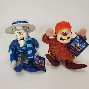 Set Vintage 2002 NECA L'anno Senza Babbo Natale Heat Miser Frost Miser 6" - Foto 1 di 24