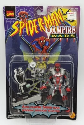 Figura Spider-Man Vampire Wars Anti Vampire Spiderman ToyBiz 1996 NUEVO Foto 1 de 2