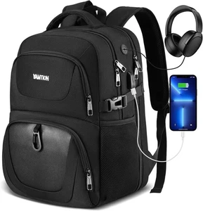 School Backpack Teen Boy Backpack Bookbag for High School College Students Work - Picture 1 of 7