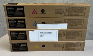 Sharp Genuine MX61NT Toner Set CMYK MX-61NT-CA MX-61NT-MA MX-61NT-YA MX-61NT-BA - Picture 1 of 5