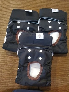 CuteBone Reusable Dog Diapers Female Medium 3 Pack Washable Doggie Diaper - Picture 1 of 2