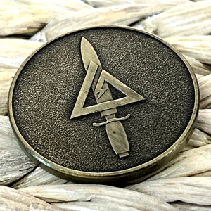 Challenge Coin-Delta Force Army Special Forces Oppressors Beware Green Beret - Picture 1 of 6