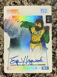 Bo Jackson Battle Arena Update Ink Haymaker Spencer Haywood Ice Auto /50 - Picture 1 of 3