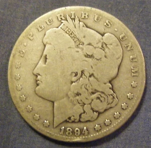 1894 S San Francisco Morgan Silver Dollar # 5023412 Circulated - See Photo - Picture 1 of 2