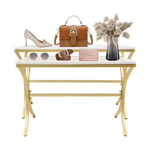 2pcs Display Riser Shelves Handbag Display Stands, Modern Nesting Tables - Picture 1 of 14