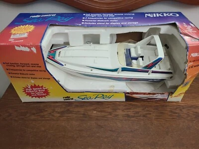 Vintage 1998 NIKKO SEA RAY Remote Control RC Boat RDC-19053 Boat Only No Battery - Image 1 of 4