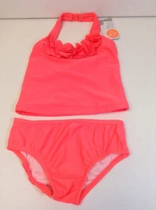 Carters Toddler 2 Piece Swim Suit Orange 18 Months Retails $28.00 (15) - Picture 1 of 9