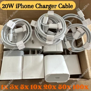 Wholesale PD 20W USB C Type C Adapter Fast Charger For iPhone 14/13/12/11/ProMax - Picture 1 of 16