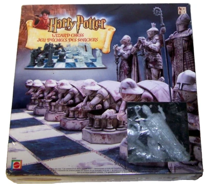 Harry Potter Wizards Chess Set  Complete Resealed Game 2002 Mattel 43533 - Image 1 of 3