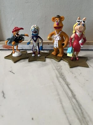 Vintage Muppets Take Hollywood ,Jack In The Box Kids Meal 2003. Set Of 4 - Image 1 of 4