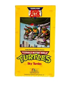 Tenage Mutant Ninja Turtles: Sky Turtles (VHS, 1990) Burger King Promo - Picture 1 of 7