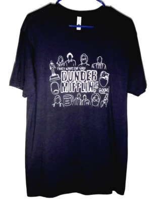 Camiseta de dibujos animados de The Office | Michael Scott That's What She Said | Grande para hombre Foto 1 de 4