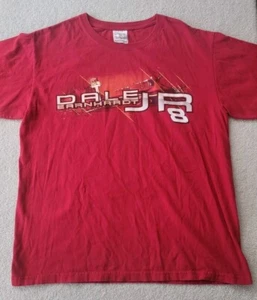 Vintage Dale Earnhardt Jr 8 NASCAR  T-Shirt Size Medium Red Graphic Front & Back - Picture 1 of 6