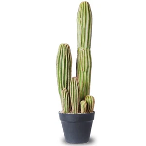 Artificial Cactus Fake Big Cactus 24 Inch Faux Cacti Plants for Home Garden O... - Picture 1 of 8