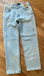 NWT Levis Silvertab Loose Fit Tapered Leg Mens 32x32 Retro Denim Jeans Baggy - Picture 1 of 4