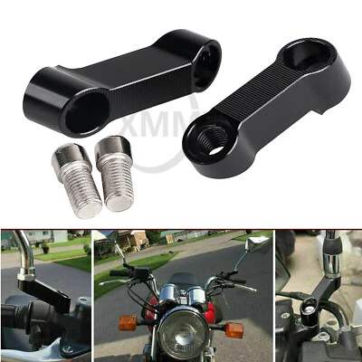 Adaptador extensor elevador de montaje en espejo M10 de 10 mm para Suzuki Vstrom 1000 Katana 750 Foto 1 de 4