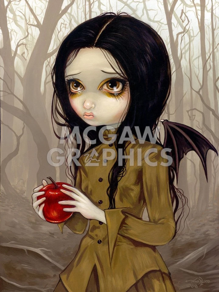 Póster de niña gótica impresión artística Autumn Is My Last Chance de Jasmine Becket-Griffith Foto 1 de 1