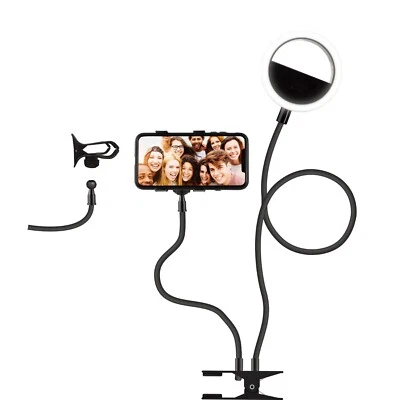 Selfie Ring Light With Cell Phone Holder Stand For Live Stream,Random Color - Image 1 of 4