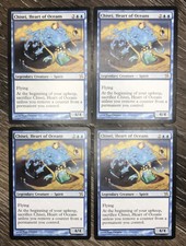 Chisei, Heart of Oceans x4 Magic Card Lot (Betrayers of Kamigawa) MTG 32/165