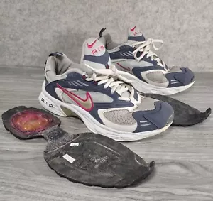 Rare Nike Air Terra 2004 womens size 10 Blue, Gray White Need Re-Glue of Outsole - Picture 1 of 12
