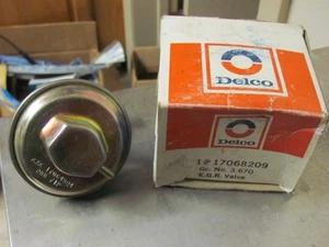 NOS 1983 83 Chevy X Citation EGR Valve Delco 17068209 83 X Body 82 83 A Body 2.8 - Picture 1 of 3