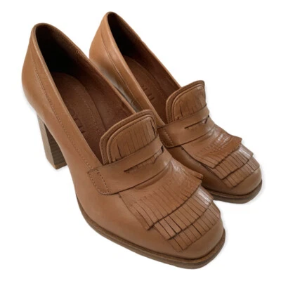 Girotti Mujer Oficina Zapatos Tacones, Cuero, Beige, Talla: 6.5 Foto 1 de 4