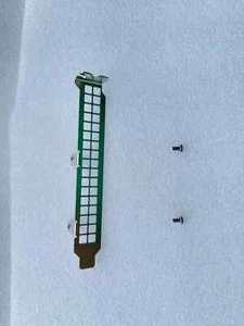 Supermicro Full Height Bracket For AOC-S3008L-L8I L8E AOC-S3108L-H8IR - Picture 1 of 2