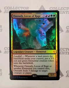 MTG Omnath, Locus of Rage Foil Battle per Zendikar quasi nuovo/m - Foto 1 di 2