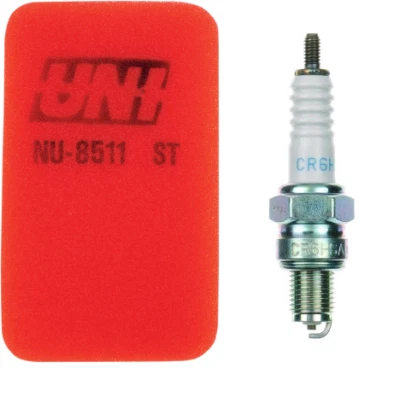 Свеча зажигания воздушного фильтра Polaris UNI Tune Up Sportsman Outlaw 90 110 ATV CR6HSA - Изображение 1 из 2